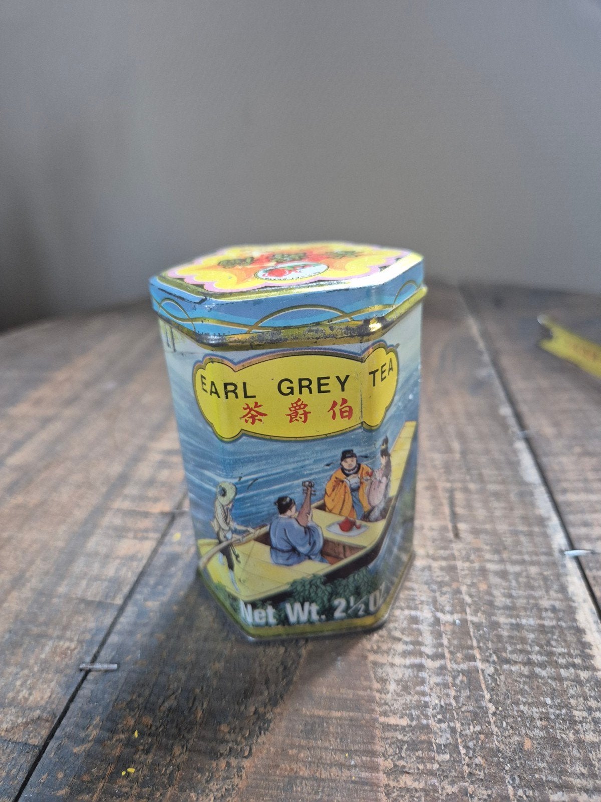earl grey tea blik, Verzamelen, Blikken, Ophalen of Verzenden, Gebruikt, Overige