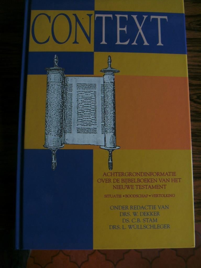 Context, Boeken, Godsdienst en Theologie, Nieuw, Christendom | Protestants, Ophalen of Verzenden