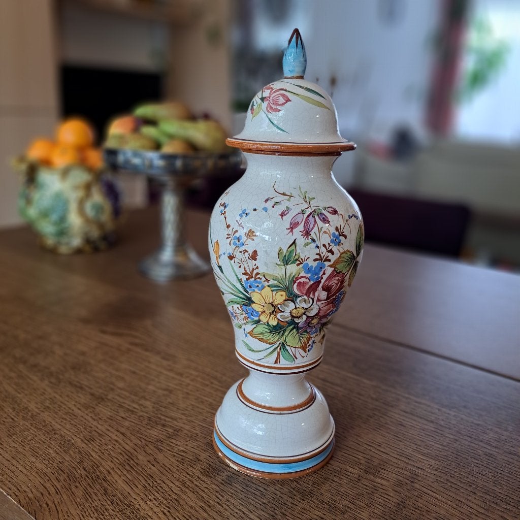 Italiaanse vaas Bassano, Huis en Inrichting, Ophalen of Verzenden, Gebruikt, Overige kleuren