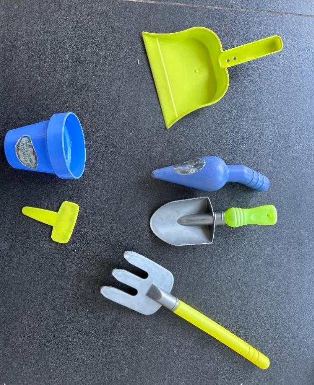 Tuinierset voor kinderen (6 stuks), Ophalen of Verzenden, Gebruikt