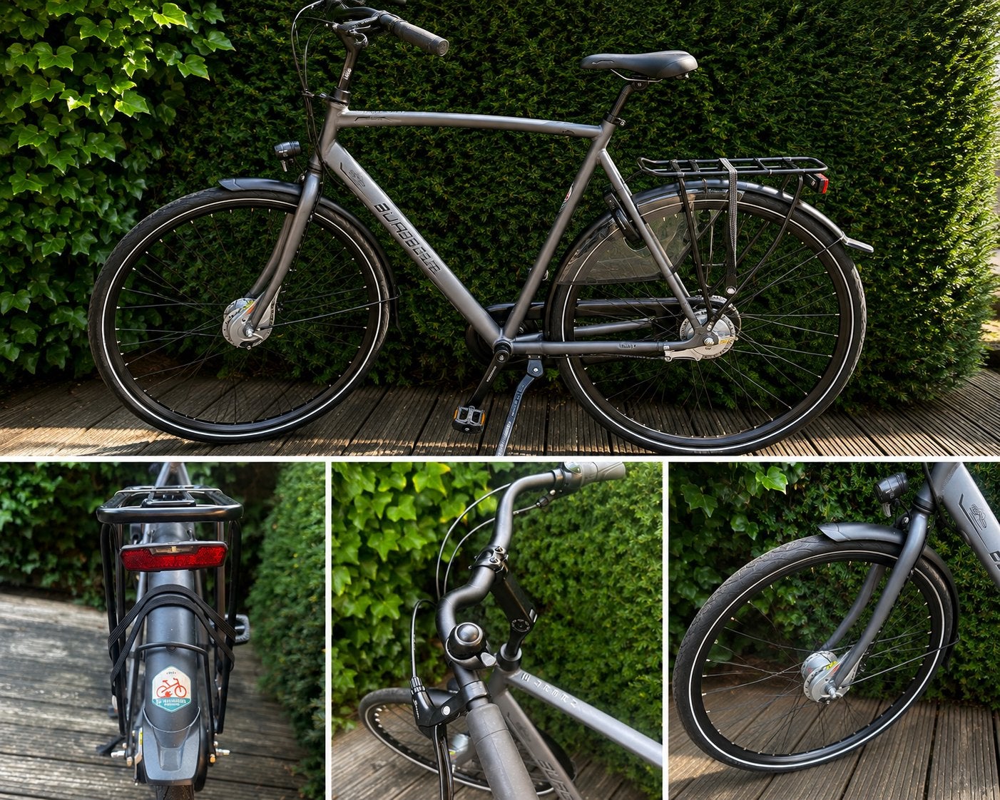 Burgers Urban herenfiets – nette staat – 7 versnellingen, Fietsen en Brommers, Versnellingen, Zo goed als nieuw, 61 tot 65 cm