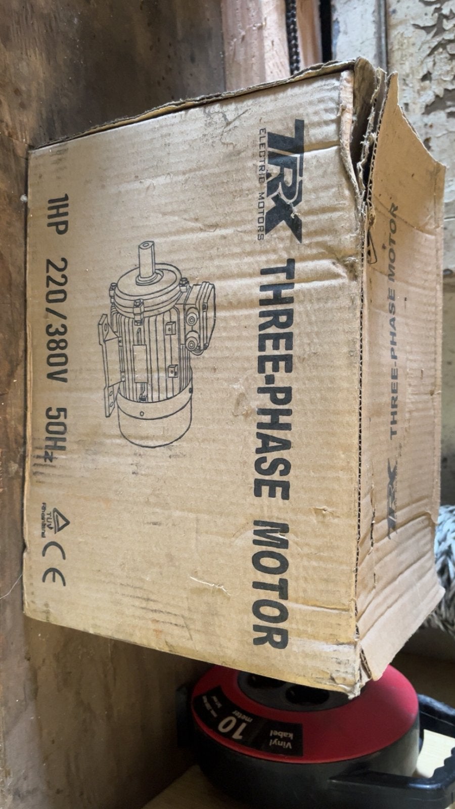 TRX 1 PK 3-fase elektromotor 220/380V – nieuw/nooit gebruikt, Ophalen, Zo goed als nieuw, Overige merken, Overige typen