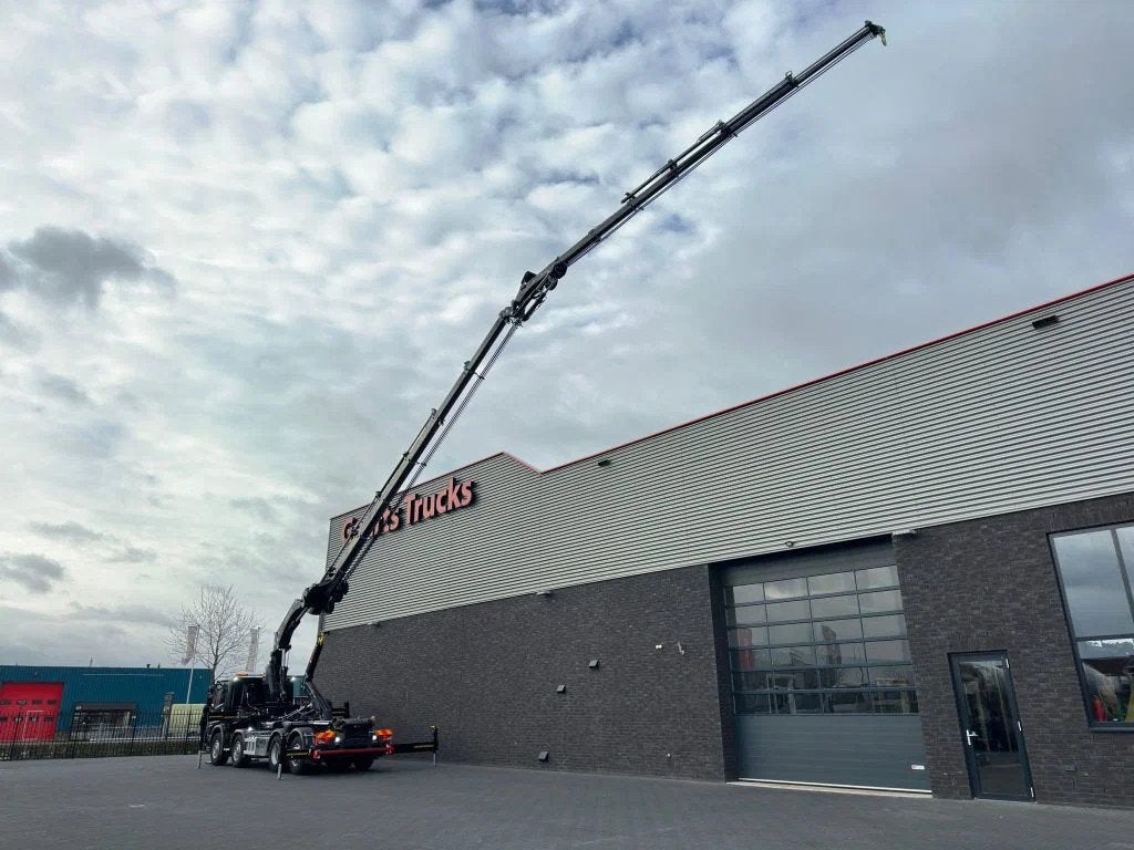 Scania P450 8X2 21 TON HAAKARM + HIAB 548 E-6 + JIB 150X-6 K, Auto's, Automaat, Achterwielaandrijving, Euro 6, Scania