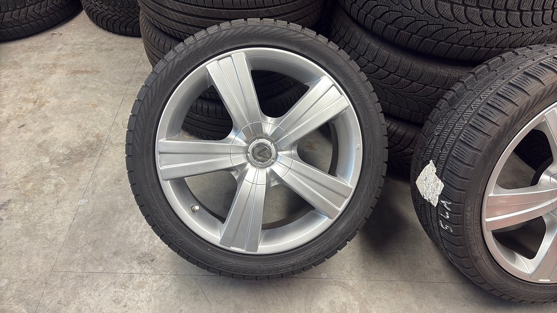 Lexus GS velgen winterset, 18 inch, Banden en Velgen, Personenwagen, Gebruikt