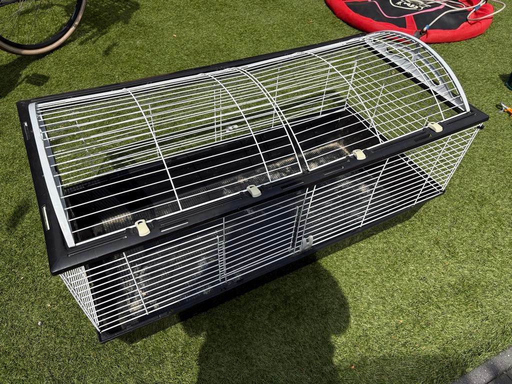 binnenkooi voor konijnen/cavia’s of fretten, Kooi, 110 cm of meer, Zo goed als nieuw, Cavia