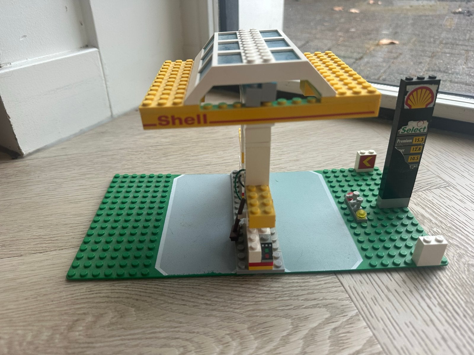 Lego Shell tankstation (1256), Ophalen, Lego, Accessoire, City