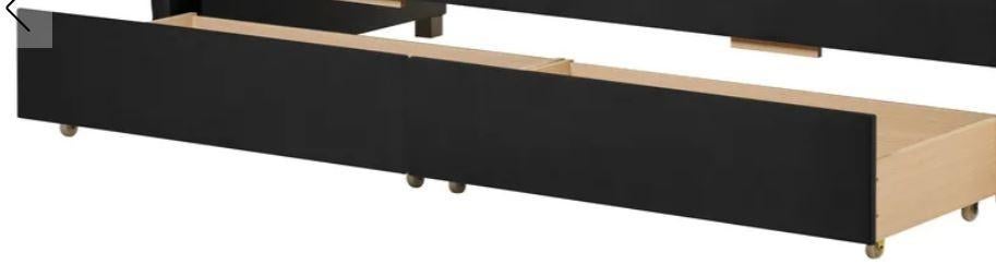 bedlades, nieuw in doos, Huis en Inrichting, Slaapkamer | Bedden, Ophalen, Eenpersoons, Zwart, Nieuw