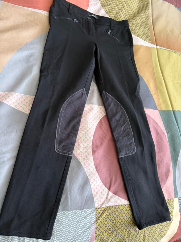 Cambio paardrijbroek model, Maat 38/40 (M), Zwart, Ophalen of Verzenden, Zo goed als nieuw