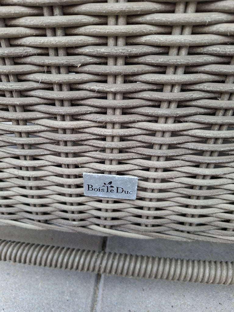 Bois le Duc Tuinset / loungeset, Tuin en Terras, Tuinsets en Loungesets, Ophalen, 4 zitplaatsen, Rotan, Zo goed als nieuw