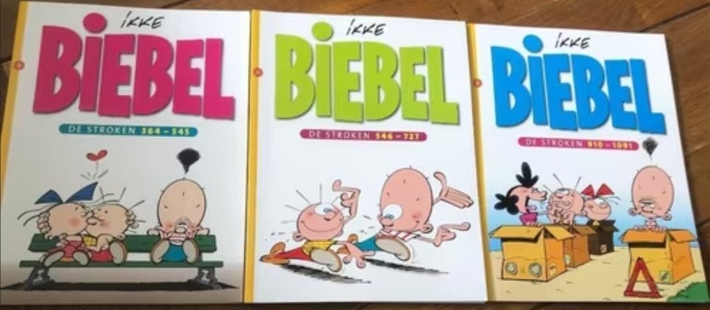 biebel de stroken 3 , 4 en 6 z1, Boeken, Eén stripboek, Ophalen of Verzenden, Zo goed als nieuw
