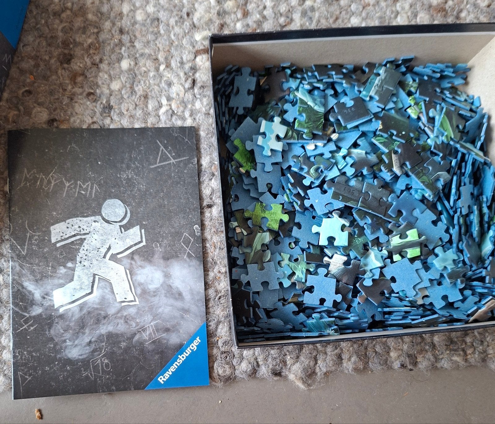 Ravensburger Escape Puzzle 759 - Mysterieuze Wolf, Ophalen of Verzenden, 500 t/m 1500 stukjes, Gebruikt, Legpuzzel