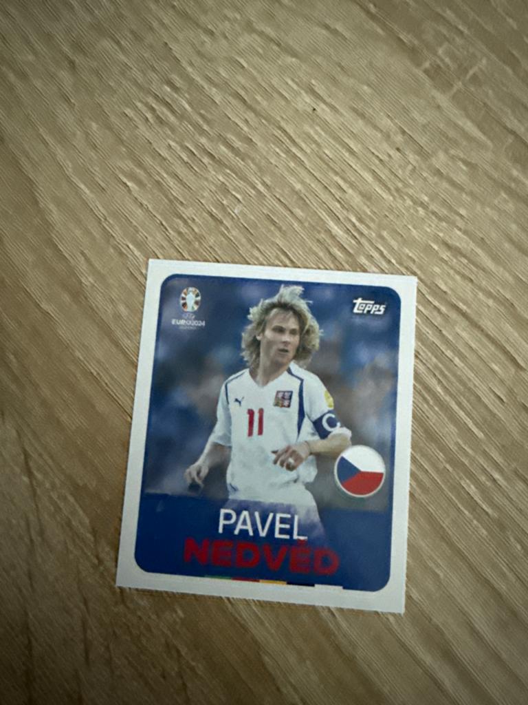 Pavel Nedved Topps EURO 2004 Spelerskaart, Ophalen, Zo goed als nieuw, Buitenlandse clubs, Spelerskaart