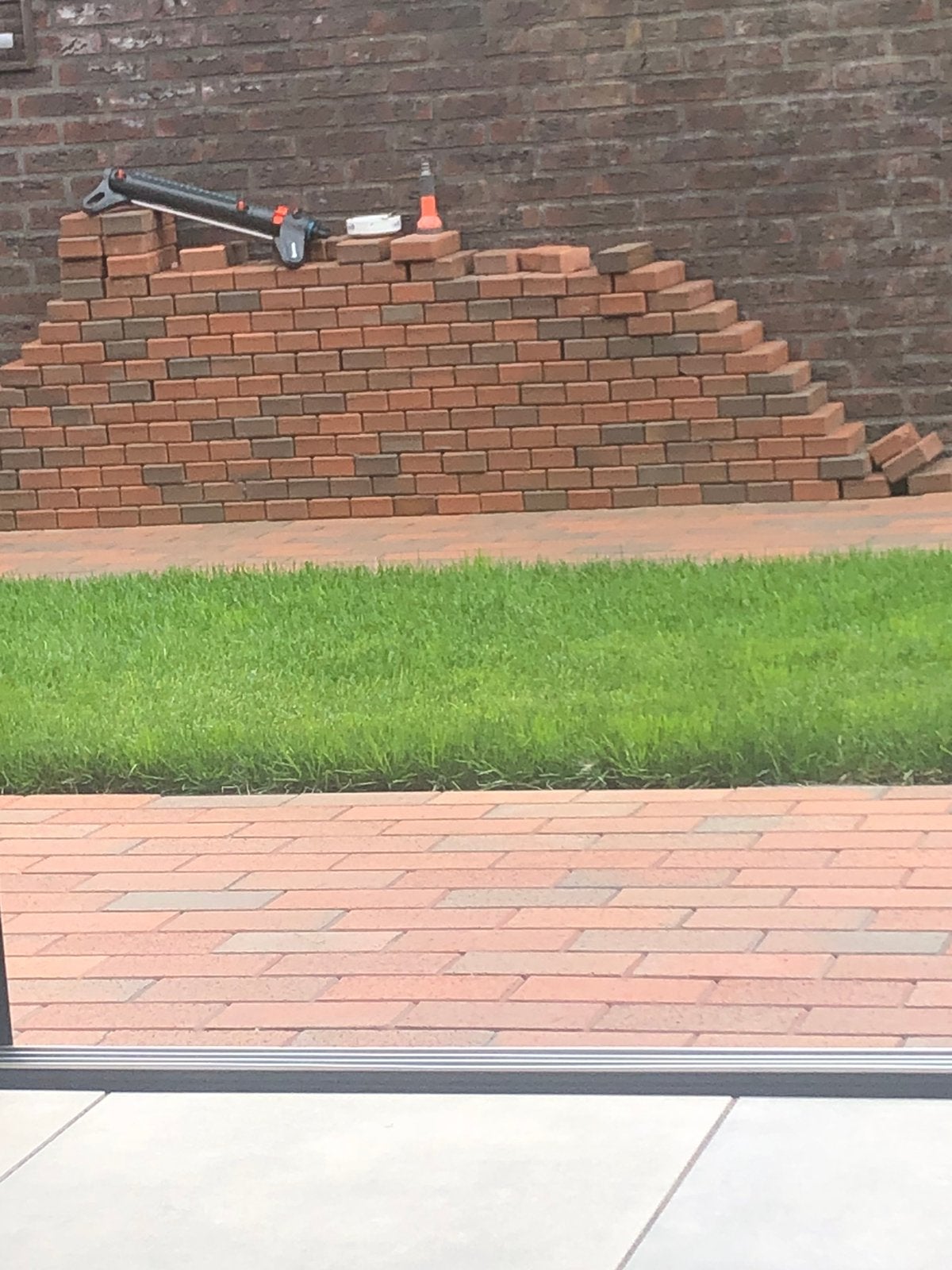Hardgebakken straatstenen., Tuin en Terras, Tegels en Klinkers, Ophalen, Zo goed als nieuw, Beton, Klinkers