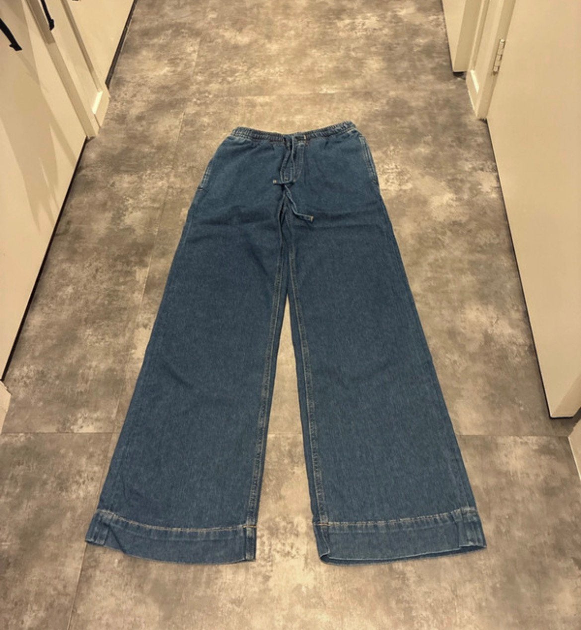 Opus wide leg jeans 34/32, Blauw, Nieuw, Ophalen of Verzenden, Maat 36 (S)