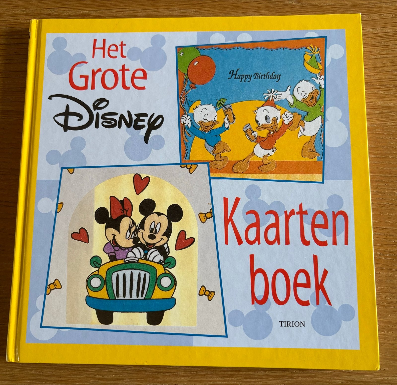 Het grote Disney kaartenboek, Ophalen of Verzenden, Nieuw