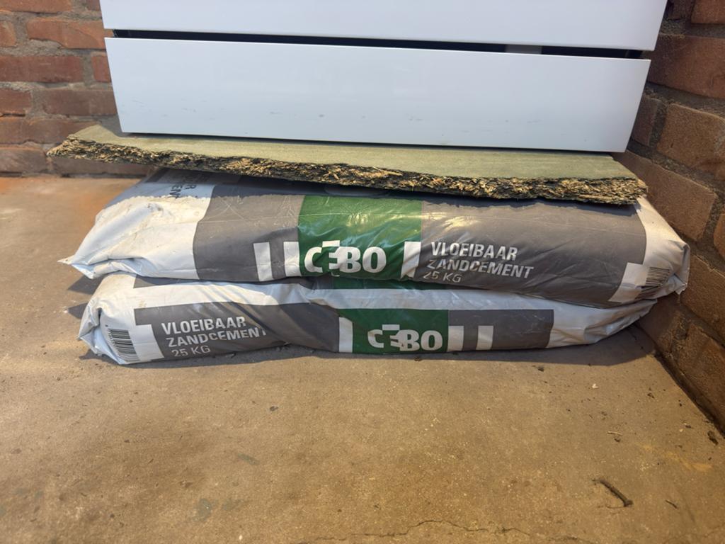 Cebo Vloeibaar Zandcement 25 KG, Ophalen, Nieuw