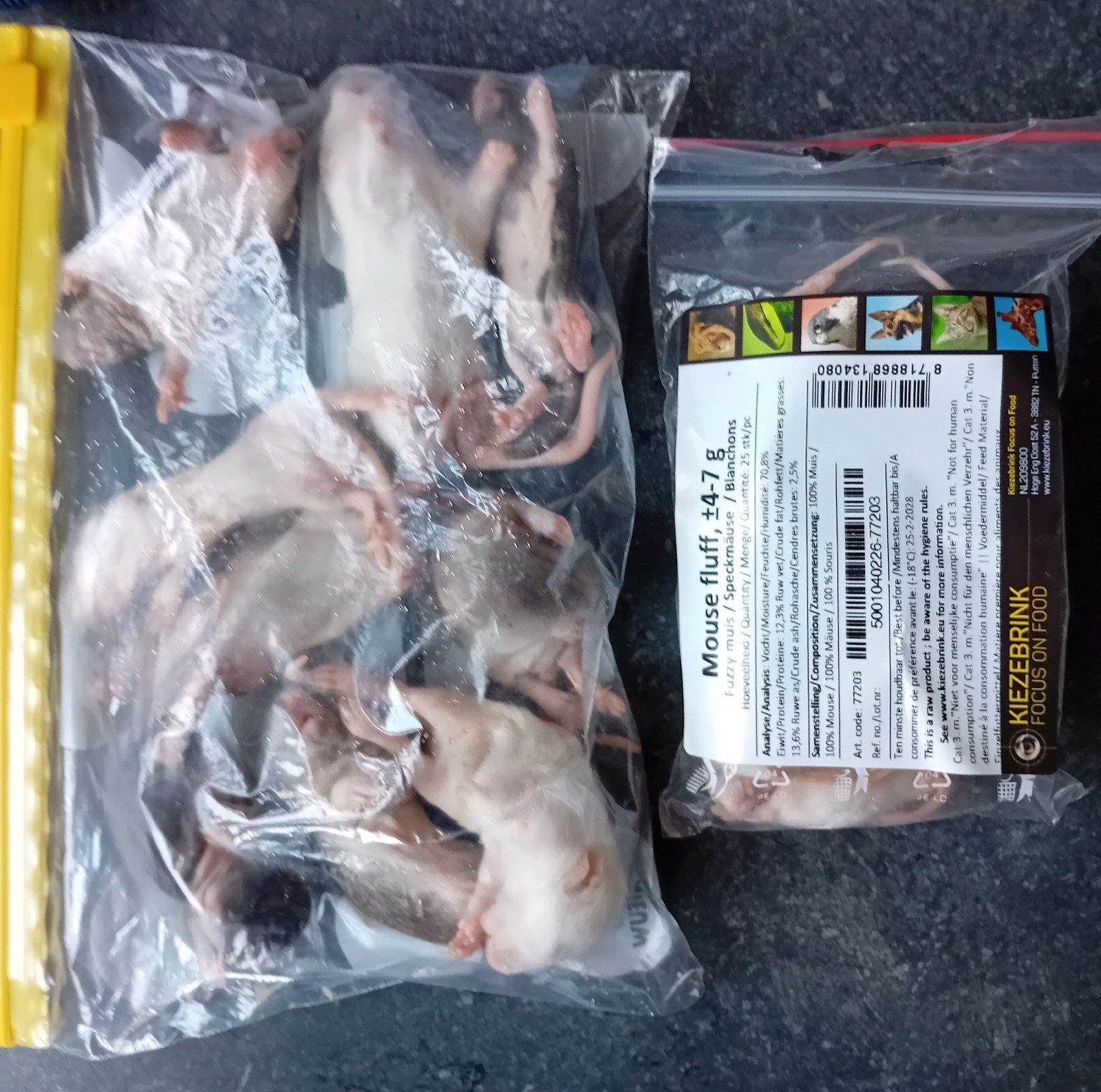 Diepvries Fuzzy rat en Fuzzy muis, Ophalen, Nieuw, Overige typen