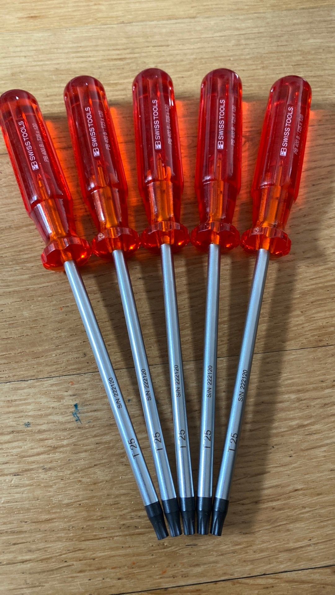 PB swiss torx schroevendraaiers T25 nieuw, Ophalen of Verzenden, Nieuw