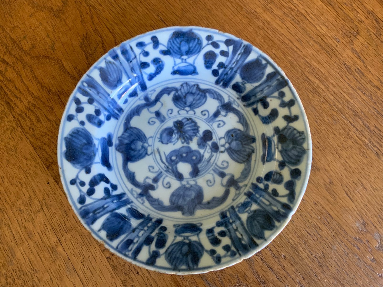 Vroeg 17e eeuws Chinees Kangxi bordje-overgangs periode., Antiek en Kunst, Ophalen of Verzenden
