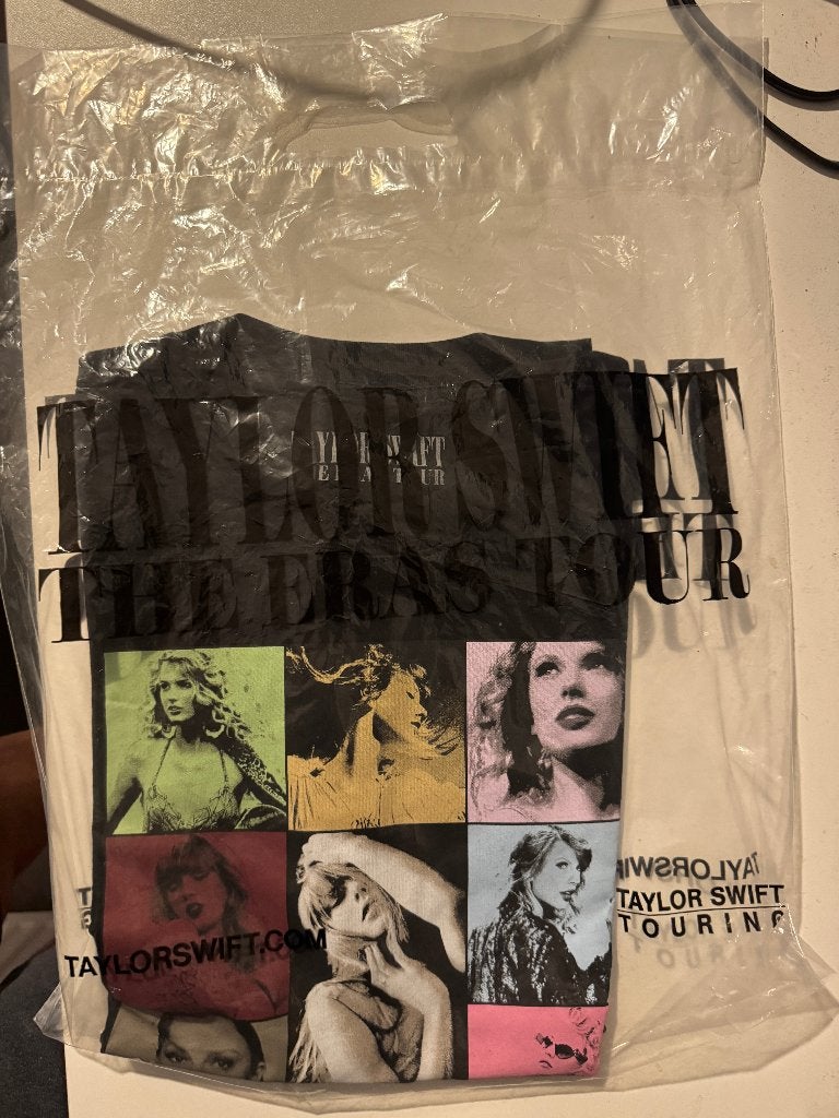 Taylor Swift Tshirt, Zwart, Nieuw, Ophalen of Verzenden, Korte mouw