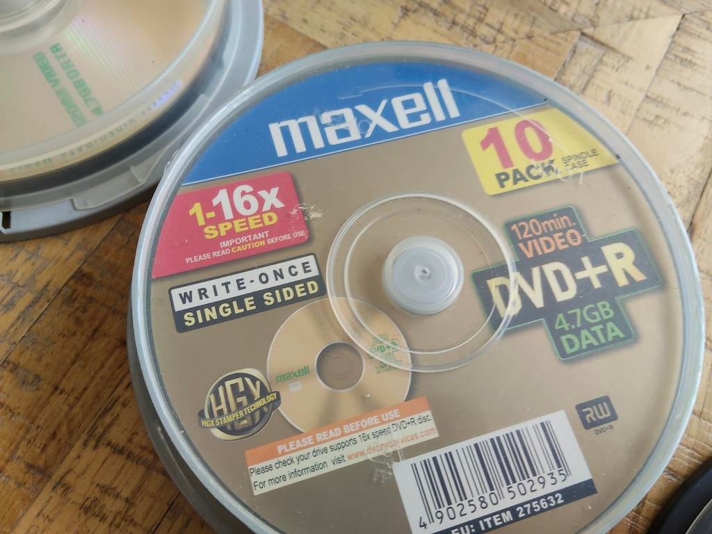 Lege DVD en CD schijven om te branden, Computers en Software, Beschrijfbare discs, Nieuw, Cd, Op spindel, Ophalen of Verzenden