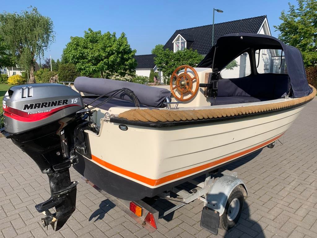 Crescent 460 met 10 pk 4 takt ( koopje weg is weg ), Ophalen of Verzenden, Zo goed als nieuw, Buiskap