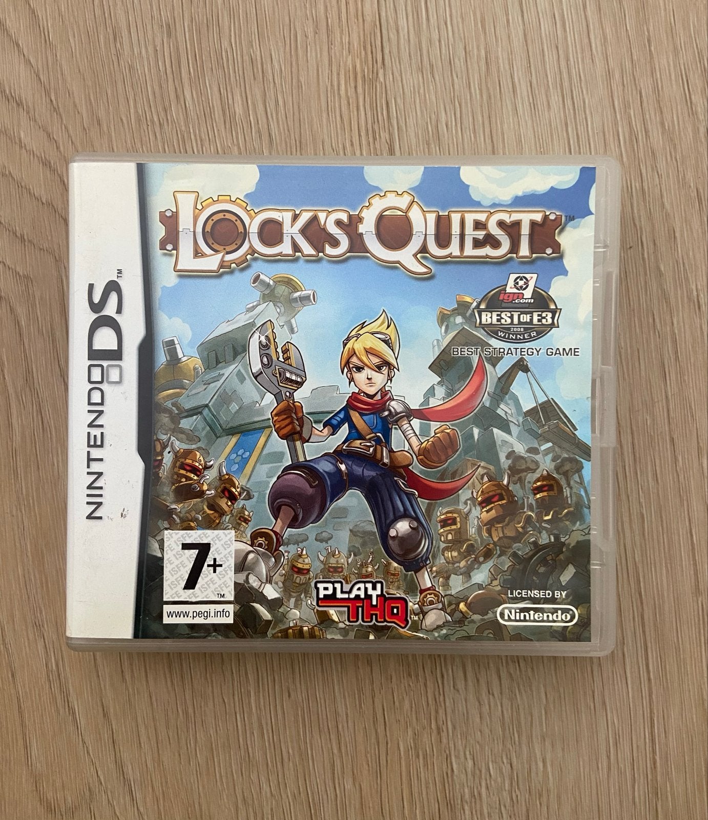 Lock's Quest Nintendo DS - Strategie Game, Spelcomputers en Games, Gebruikt, 1 speler, Ophalen of Verzenden, Strategie en Constructie