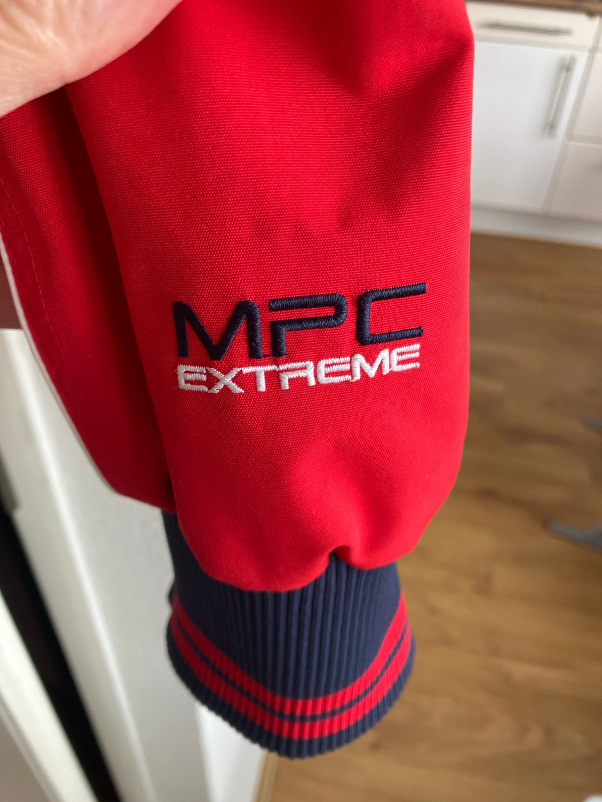 Tenson 51 MPC Extreme Jas - Rood/Blauw - Maat XL, Ophalen of Verzenden, Gedragen, Maat 56/58 (XL), Rood