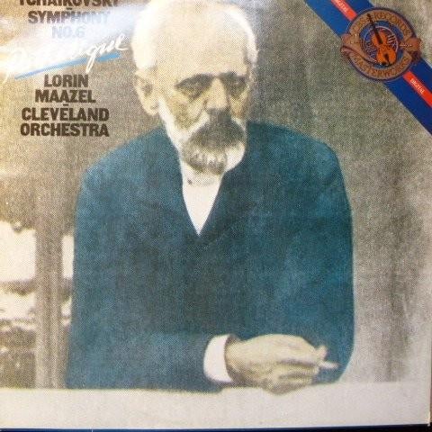 LP - Tchaikovsky - Symphony No. 6 - Lorin Maazel, Cd's en Dvd's, Vinyl | Klassiek, Inclusief binnenhoes, Ophalen of Verzenden