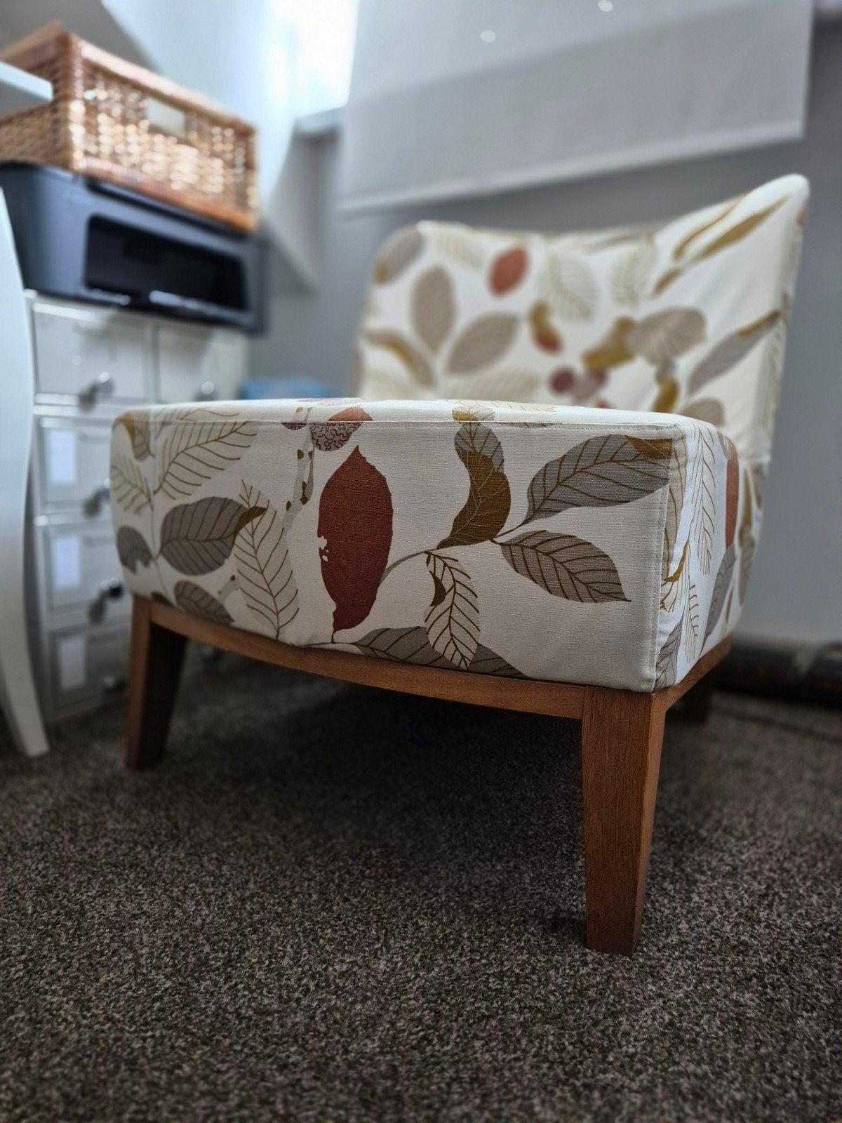 Fauteuil ikea Stockholm met bladeren, Ophalen, Gebruikt, 75 tot 100 cm
