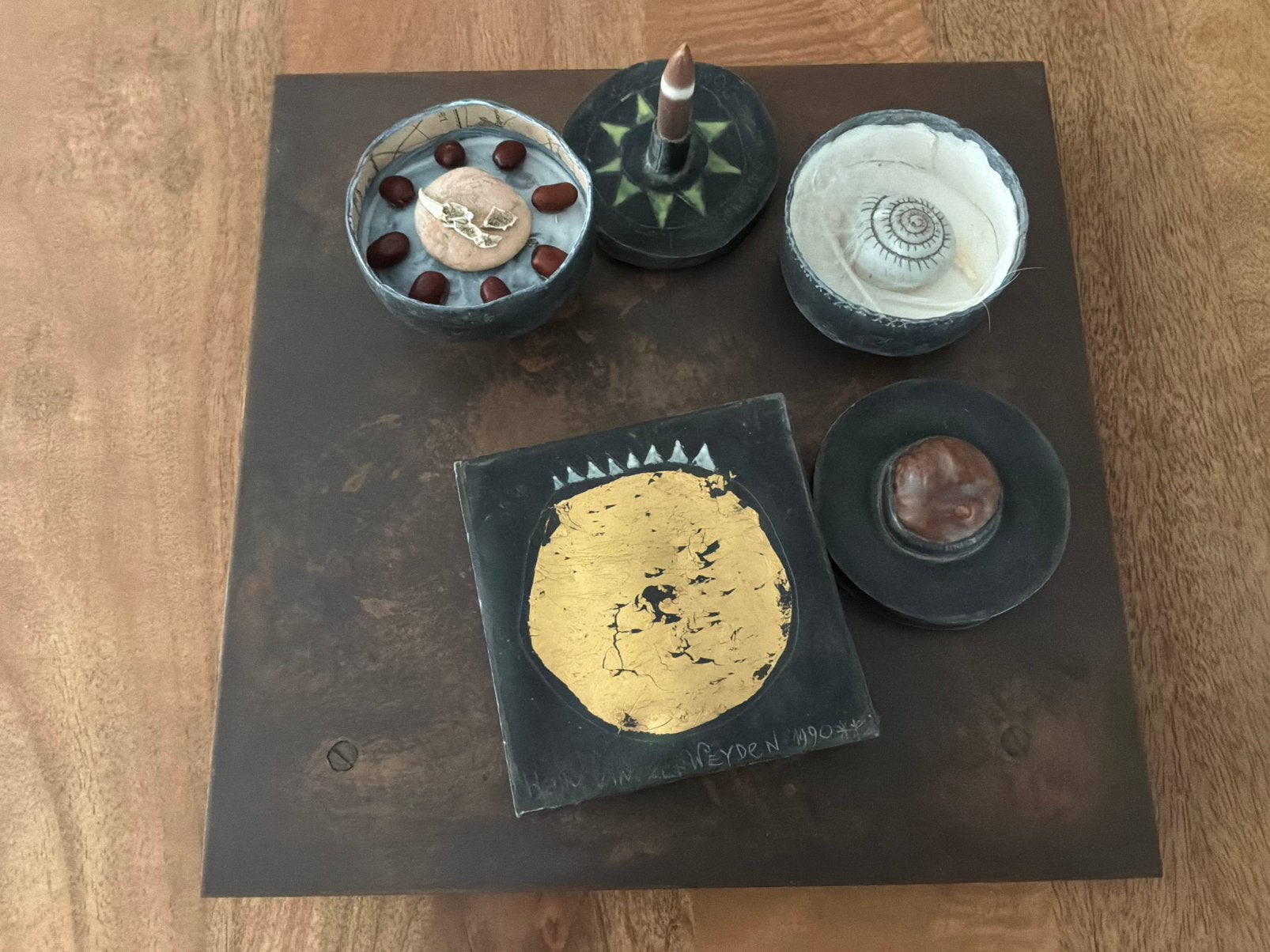 Kunstwerk Hans van der Weijden., Ophalen, Overige materialen