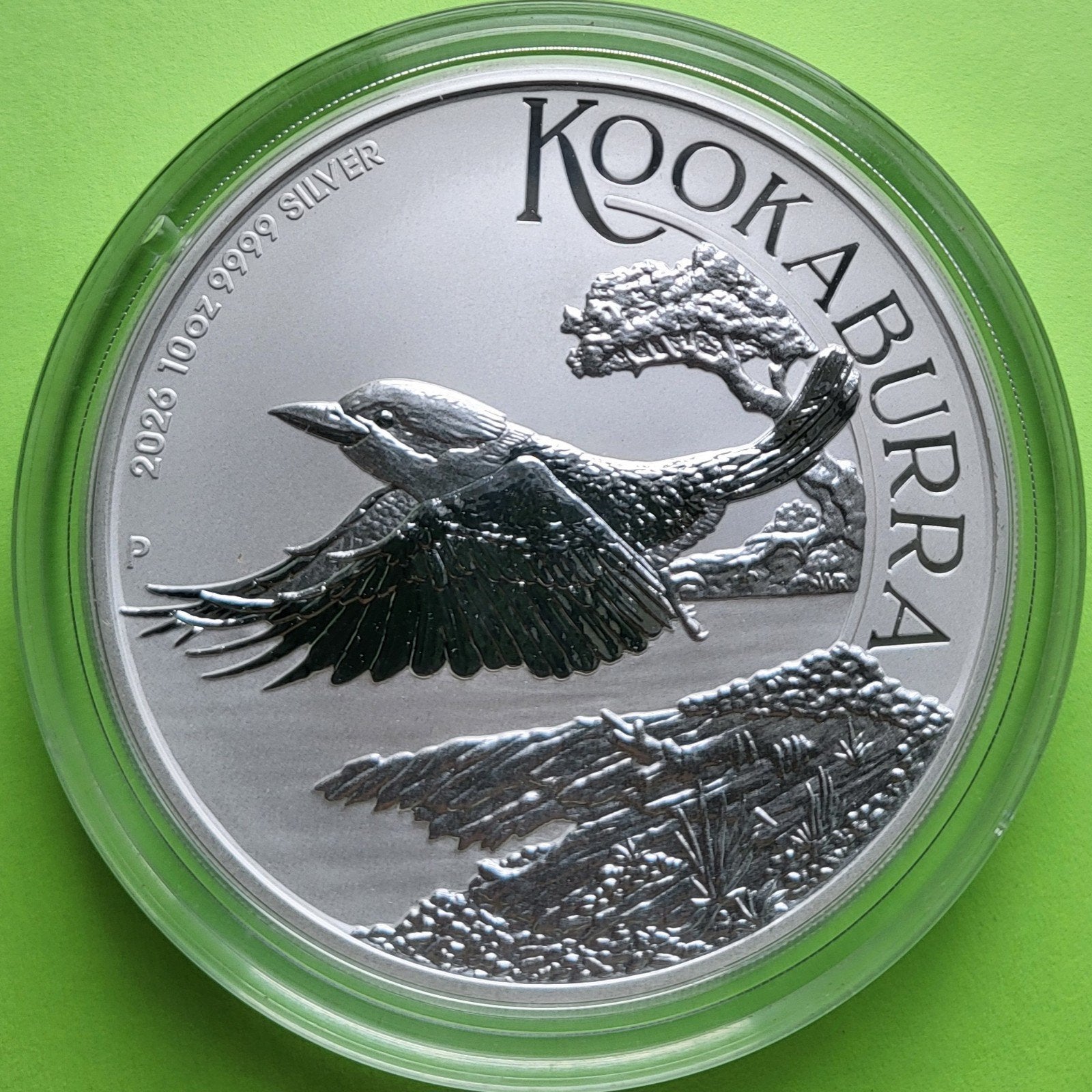 Kookaburra 2026 - 10 oz zilver, Verzenden, Zilver