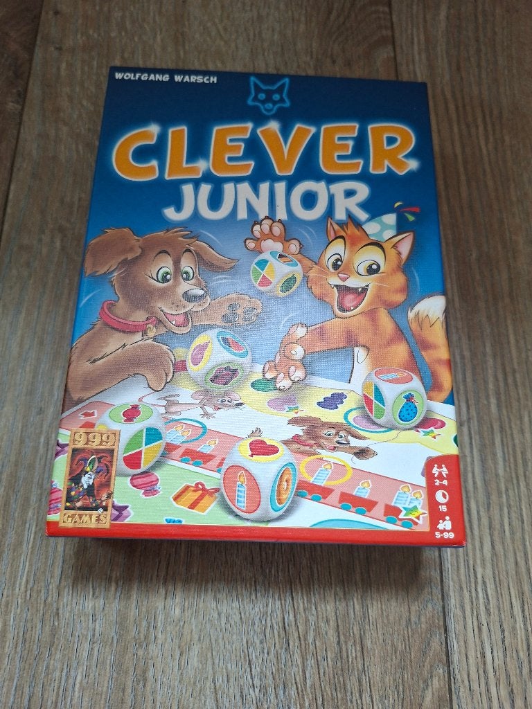 Clever junior, Een of twee spelers, Ophalen, Zo goed als nieuw, 999 Games