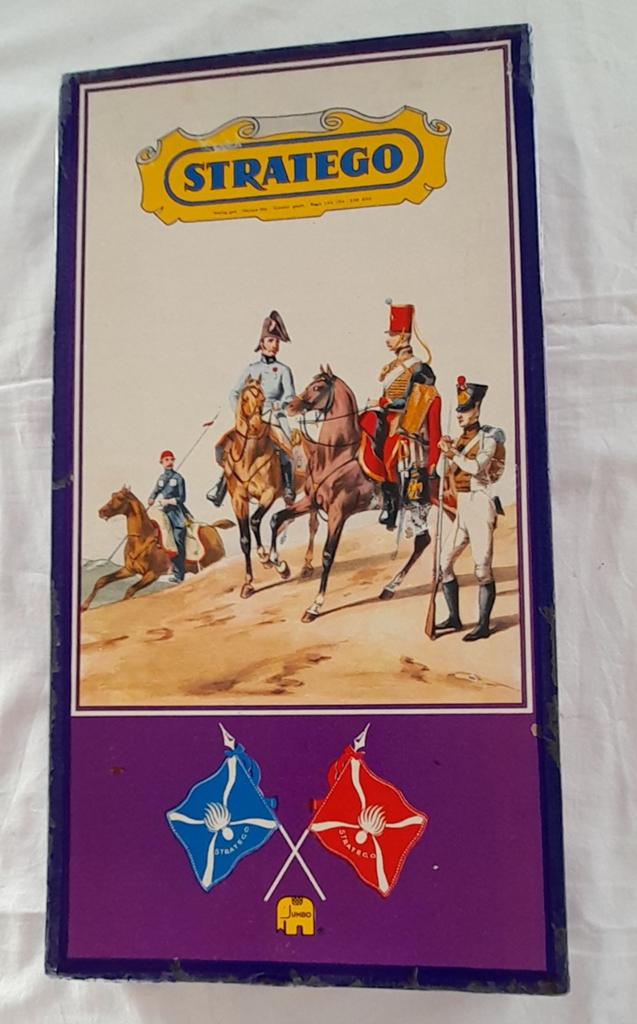 Stratego vintage in de paarse doos., Ophalen of Verzenden