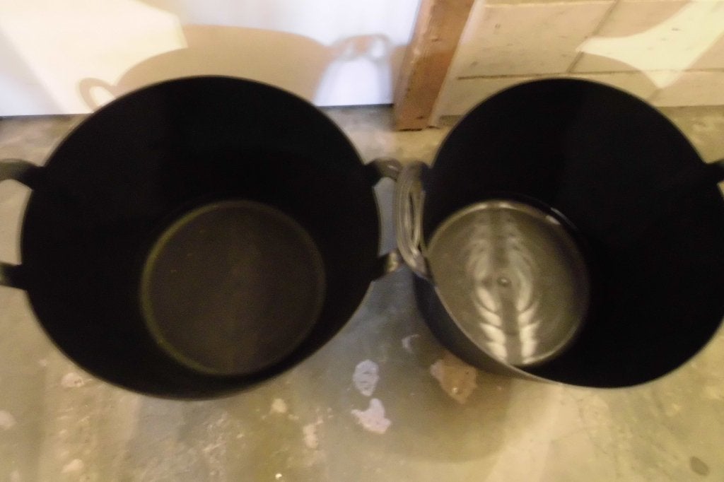 2 rubberen manden, Ophalen, Overige materialen, Rond, Zo goed als nieuw