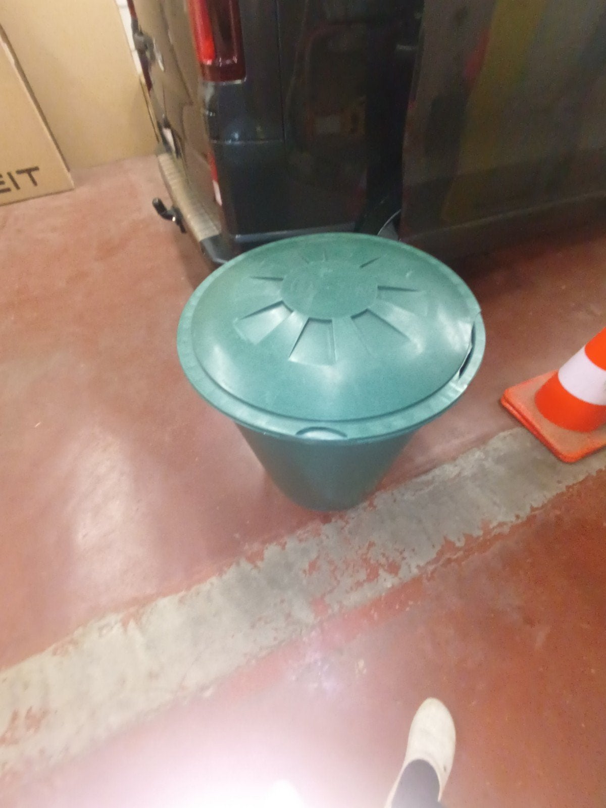 Grote regen ton   groene, Tuin en Terras, Regentonnen, 150 liter of meer, Ophalen