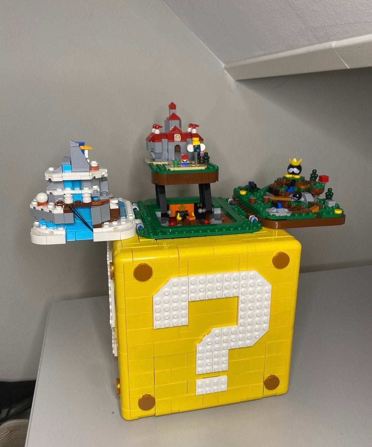 Niet-originele Super Mario 64 Question Mark Block, Ophalen of Verzenden, Zo goed als nieuw, Overige merken