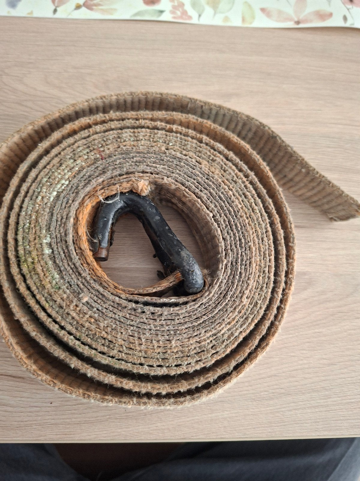 koopje sterk profecioneel spanband b40mm met haak L4.5m Lang, Ophalen of Verzenden, Gebruikt