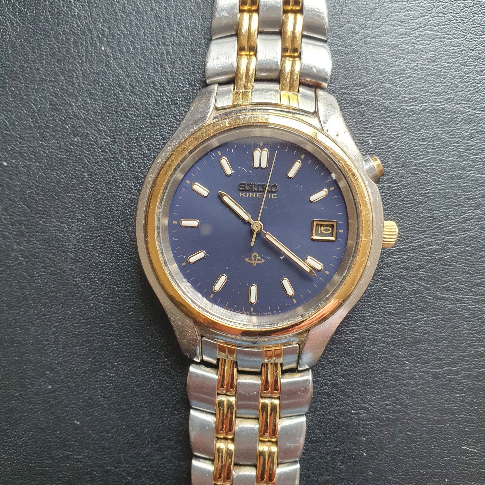 Seiko heren horloge als nieuw, Sieraden, Tassen en Uiterlijk, Horloges | Heren, Ophalen, Zo goed als nieuw, Staal, Seiko