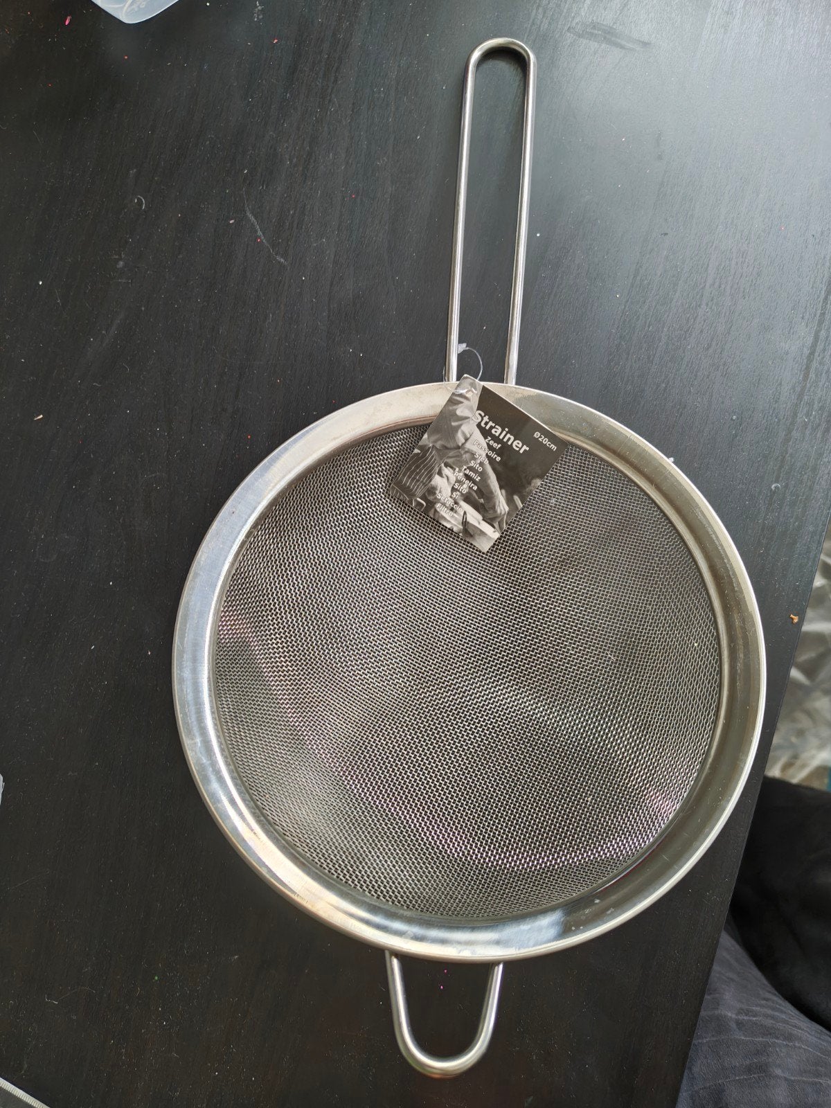 Nieuwe RVS Zeef - Ø20cm, Ophalen of Verzenden, Nieuw