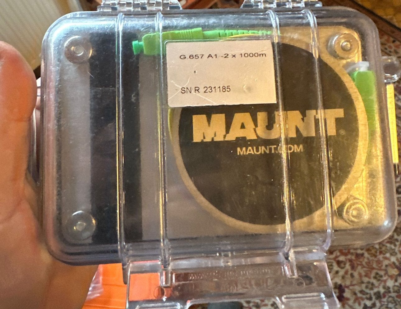 Naspan glasvezel meet apparaat, Ophalen of Verzenden, Zo goed als nieuw, Desktop