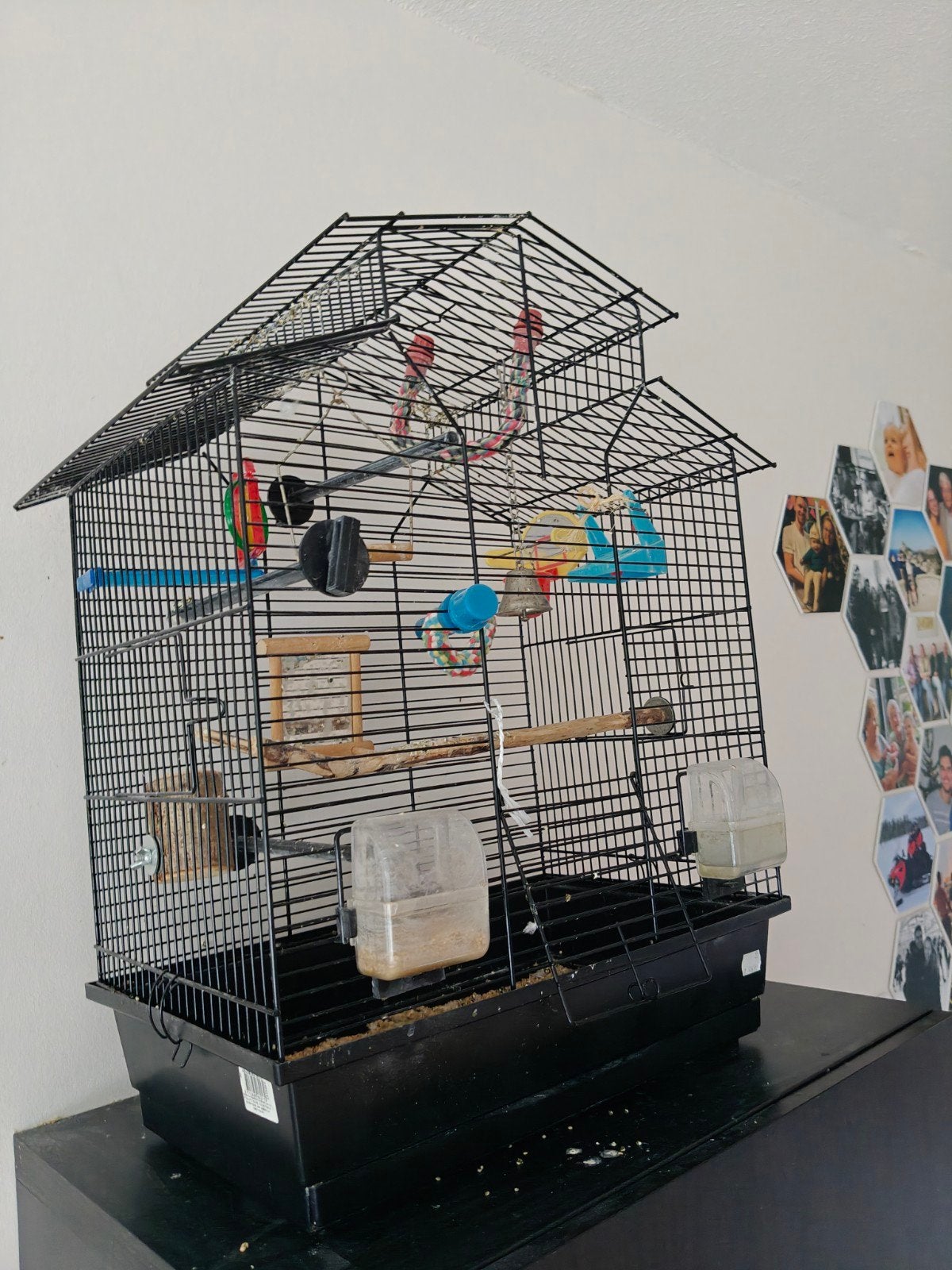 vogelkooi inclusief accessoires, Ophalen of Verzenden, Metaal, Vogelkooi