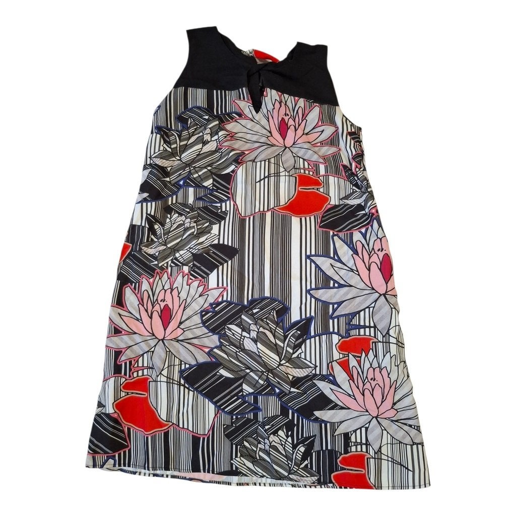 Dames jurk RIU Paris bloemenprint maat XS, Maat 34 (XS) of kleiner, Boven de knie, Meerkleurig, Verzenden