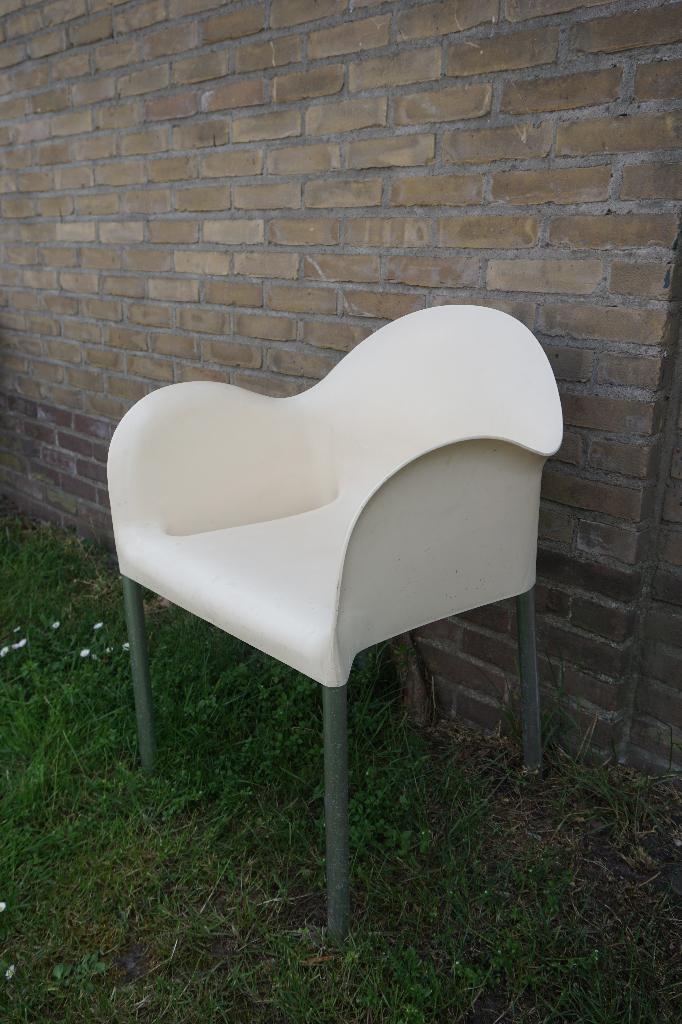 Kunststof stapelbare stoelen Segis kuipstoelen tuinstoelen, Ophalen, Kunststof, Gebruikt, Overige kleuren