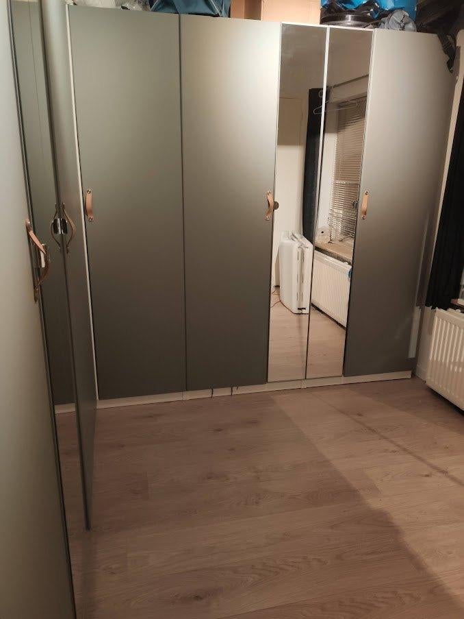 Pax kast hoek opstelling, Huis en Inrichting, Kasten | Kledingkasten, 200 cm of meer, Zo goed als nieuw, 200 cm of meer, 50 tot 75 cm
