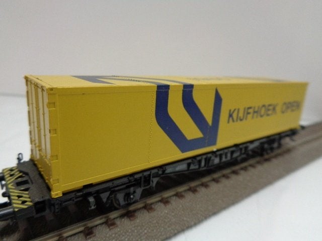 ROCO 4319B Wagen ‘KIJFHOEK open’ NS (H0)., Gelijkstroom, Wagon, Ophalen of Verzenden, Roco