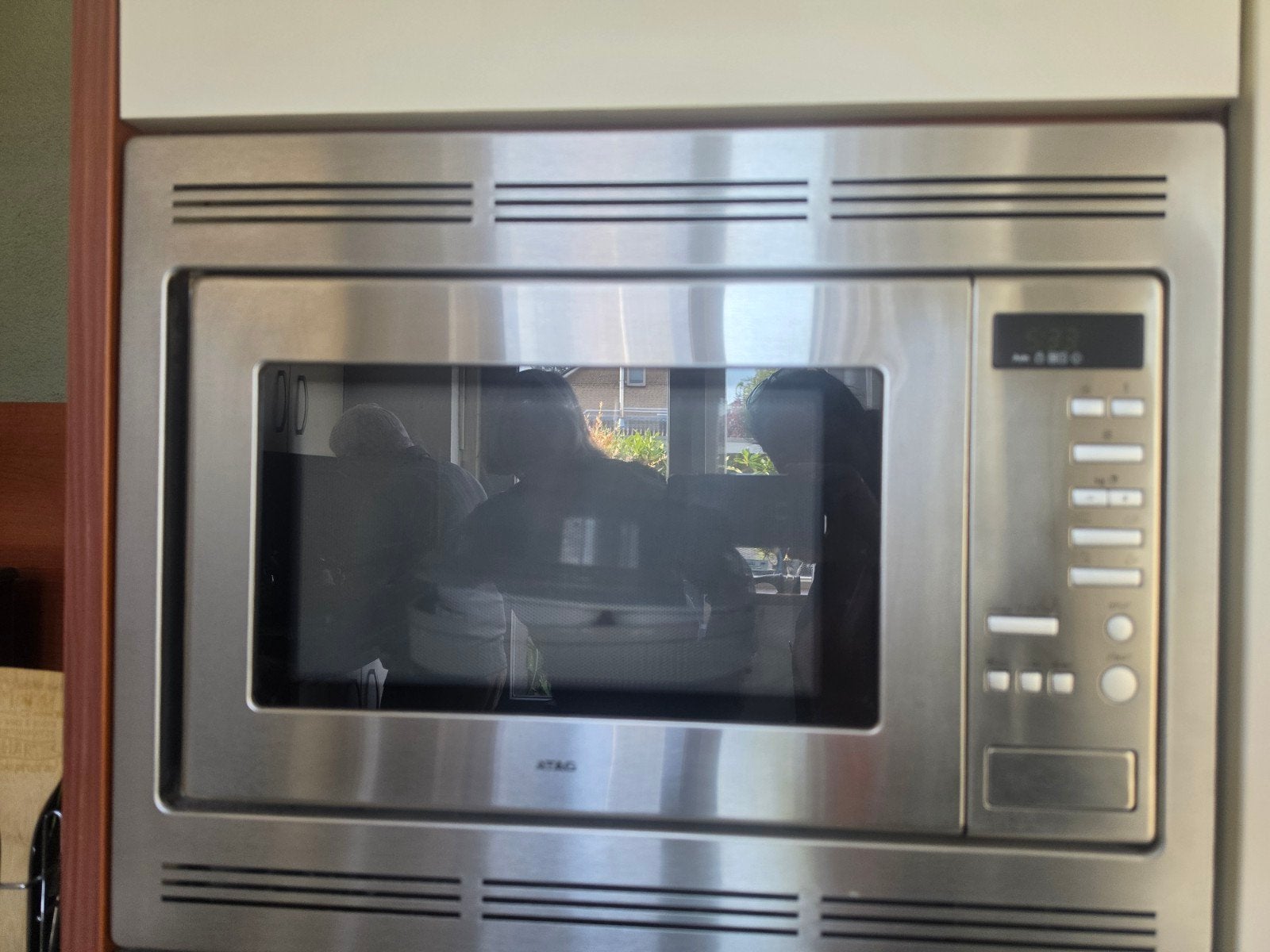 Inbouw magnetron 60x46, Ophalen of Verzenden, Gebruikt, Inbouw