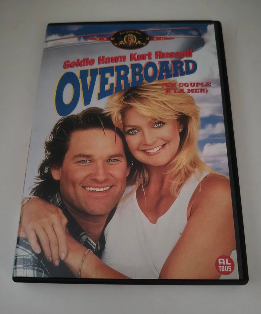 Overboard - Romcom Goldie Hawn/Kurt Russell 1987, Alle leeftijden, Ophalen, Zo goed als nieuw, Romantische komedie