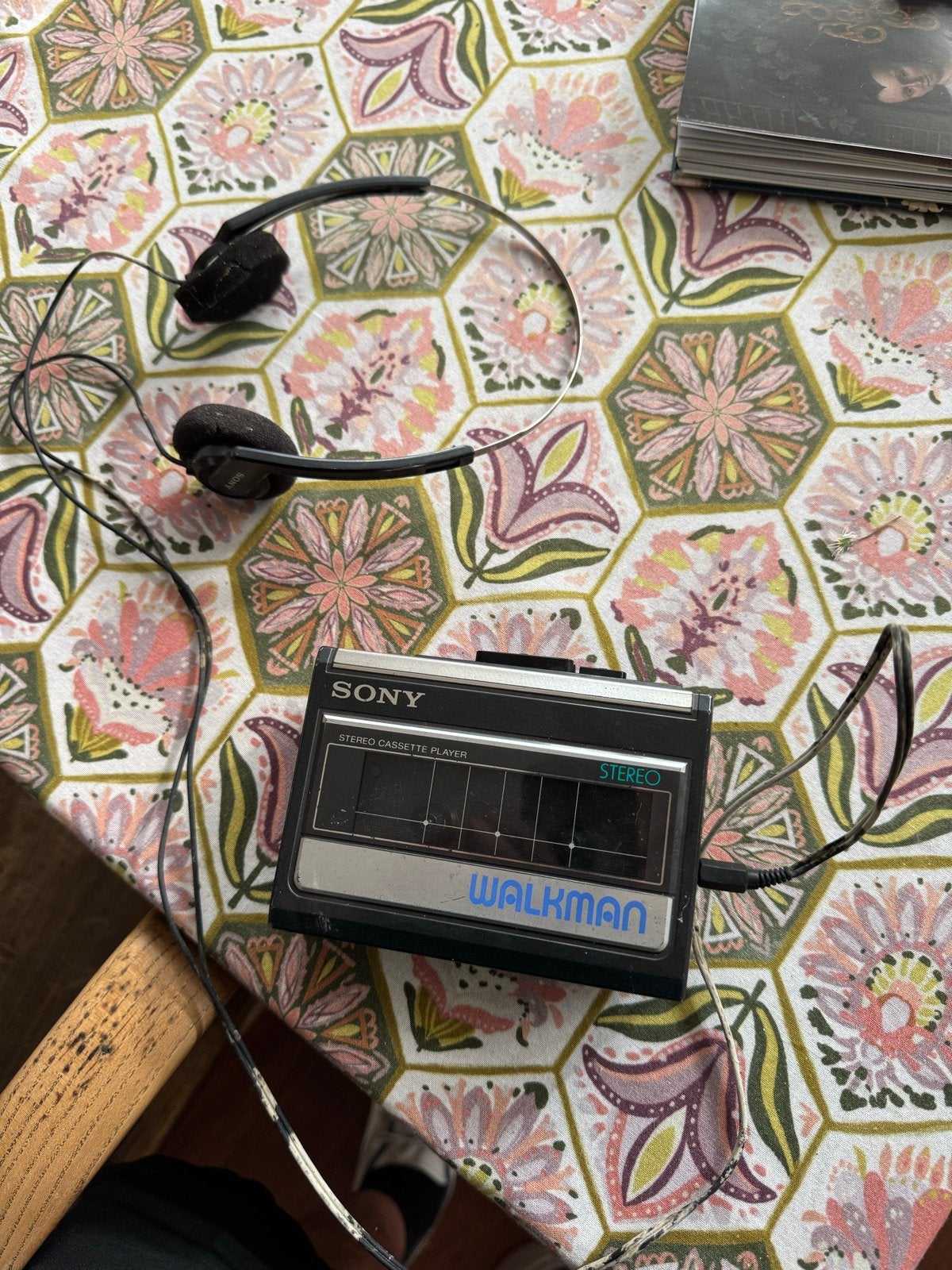 Vintage Sony Walkman Cassettespeler met Hoofdtelefoon, Ophalen, Walkman