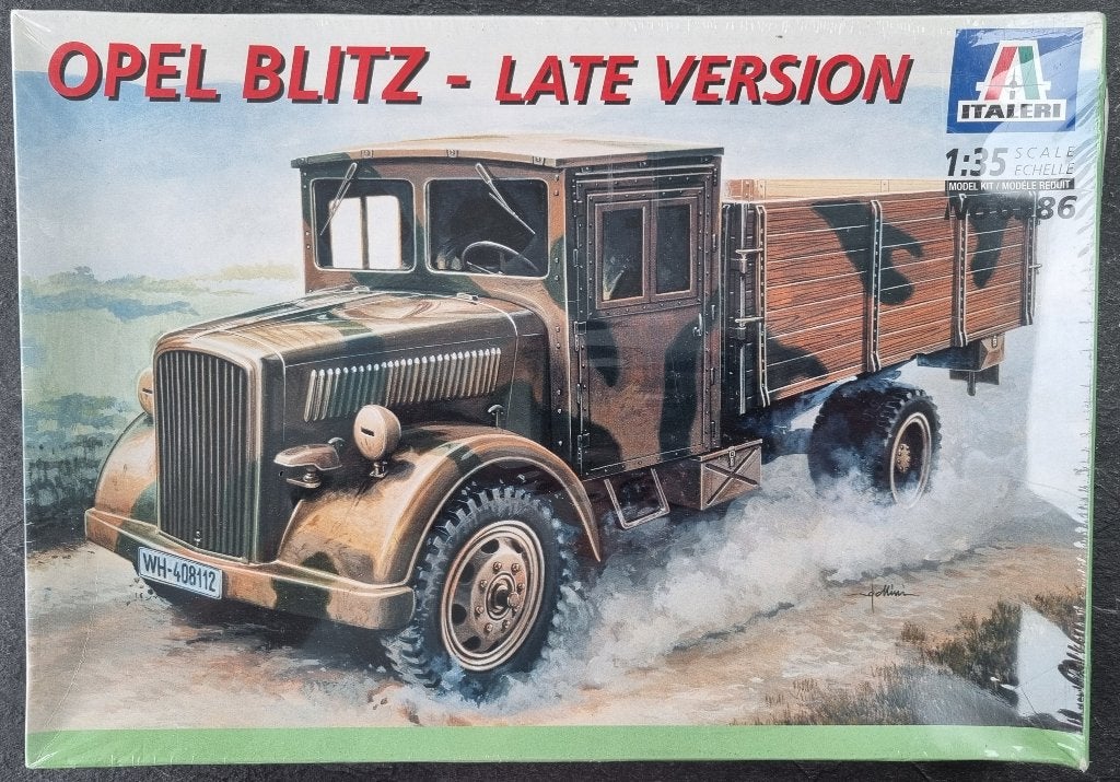 Italeri 1:35 #6386 WWII German Opel Blitz - Late Version, Italeri, 1:32 tot 1:50, Nieuw, Ophalen of Verzenden